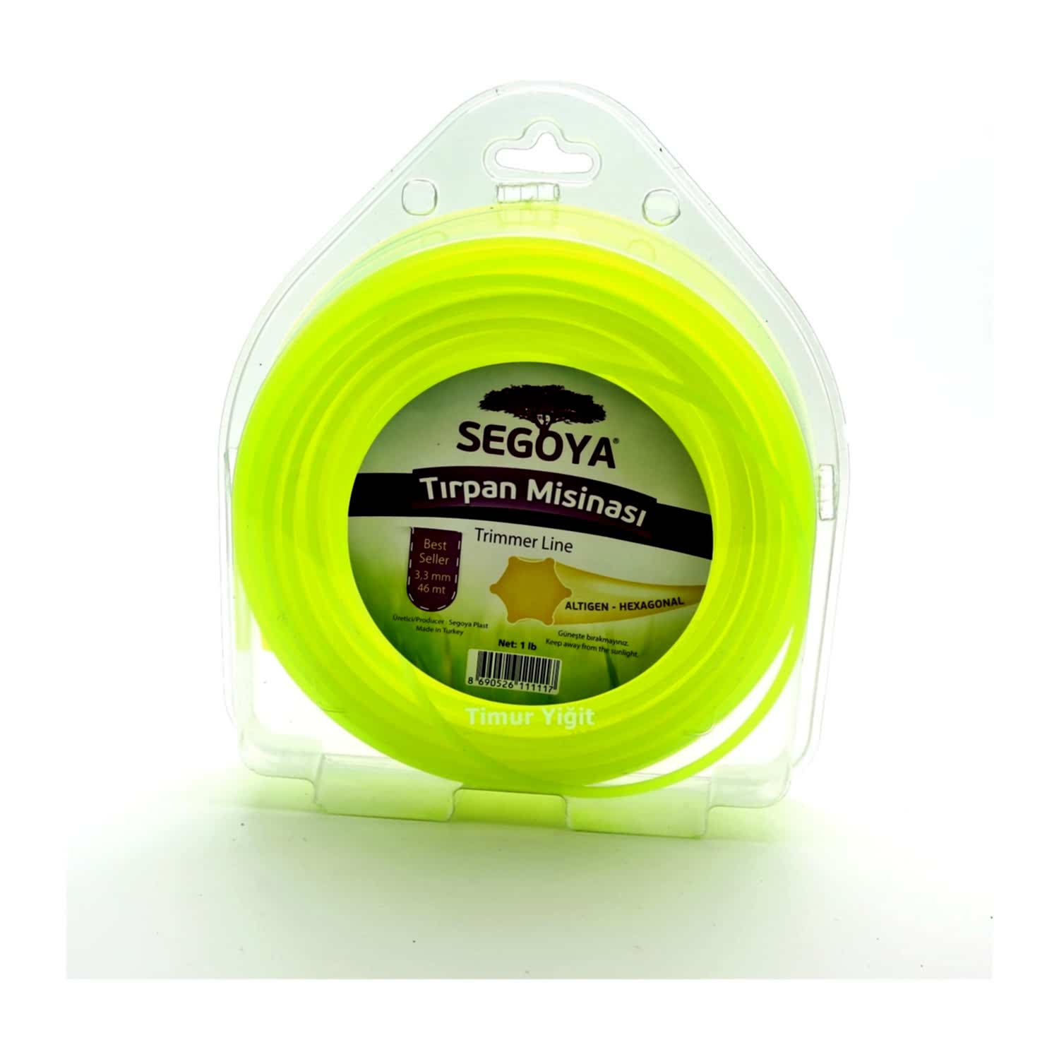 SEGOYA PLASTİK TIRPAN MİSİNASI ALTIGEN